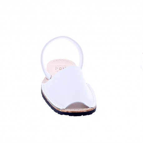 Abarcas menorquinas Avarca Pons zapatos Hombre modelo 550 Blanco 