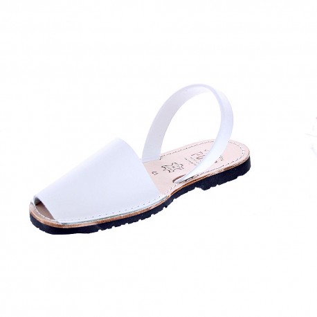 Abarcas menorquinas Avarca Pons zapatos Hombre modelo 550 Blanco 