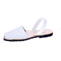 Abarcas menorquinas Avarca Pons zapatos Hombre modelo 550 Blanco 