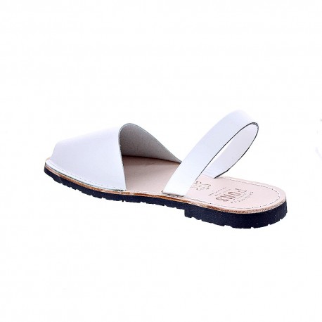 Abarcas menorquinas Avarca Pons zapatos Hombre modelo 550 Blanco 