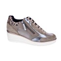 Zapatillas Geox zapatos Mujer modelo Ilde Beige 