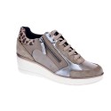 Zapatillas Geox zapatos Mujer modelo Ilde Beige 