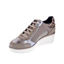 Zapatillas Geox zapatos Mujer modelo Ilde Beige 