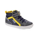 Botines Geox zapatos Niño modelo Gisli Gris 