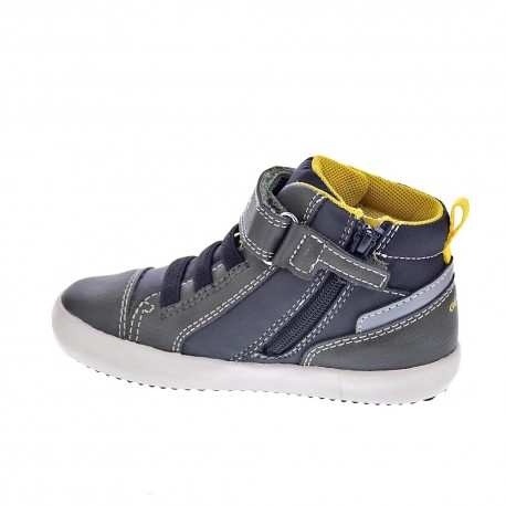 Botines Geox zapatos Niño modelo Gisli Gris 