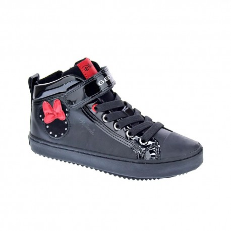 Zapatillas botas Geox zapatos Niña modelo Kalispera Negro 