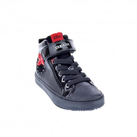 Zapatillas botas Geox zapatos Niña modelo Kalispera Negro 