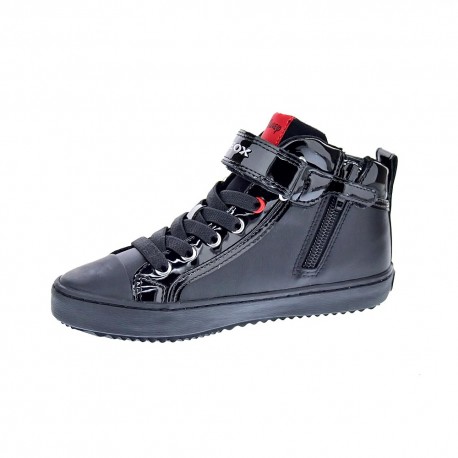 Zapatillas botas Geox zapatos Niña modelo Kalispera Negro 