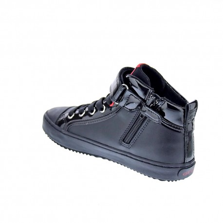 Zapatillas botas Geox zapatos Niña modelo Kalispera Negro 