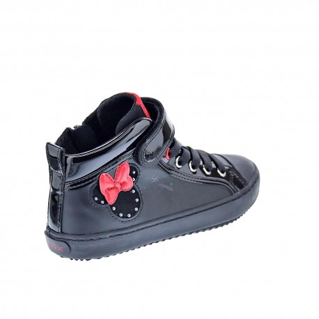 Zapatillas botas Geox zapatos Niña modelo Kalispera Negro 