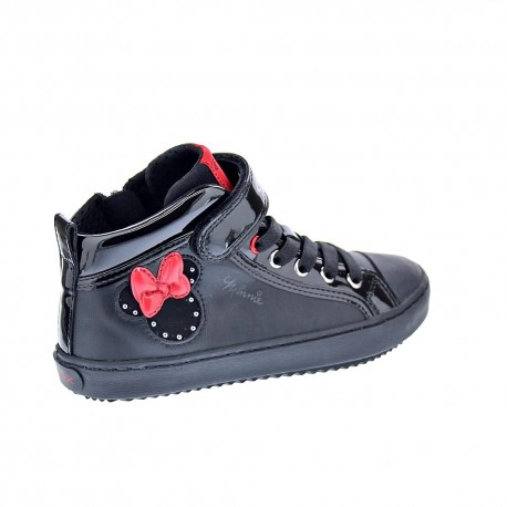 Zapatillas botas Geox zapatos Niña modelo Kalispera Negro 
