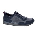 Zapatillas Tommy Hilfiger zapatos Hombre modelo Iconic Leather Negro 