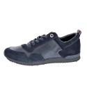 Zapatillas Tommy Hilfiger zapatos Hombre modelo Iconic Leather Negro 