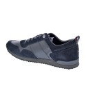 Zapatillas Tommy Hilfiger zapatos Hombre modelo Iconic Leather Negro 