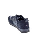 Zapatillas Tommy Hilfiger zapatos Hombre modelo Iconic Leather Negro 
