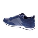 Zapatillas Tommy Hilfiger zapatos Hombre modelo Iconic Leather Azul 