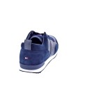 Zapatillas Tommy Hilfiger zapatos Hombre modelo Iconic Leather Azul 