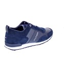 Zapatillas Tommy Hilfiger zapatos Hombre modelo Iconic Leather Azul 
