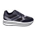 Zapatillas Geox zapatos Mujer modelo Kency Negro 