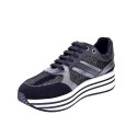 Zapatillas Geox zapatos Mujer modelo Kency Negro 
