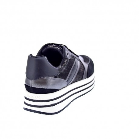 Zapatillas Geox zapatos Mujer modelo Kency Negro 