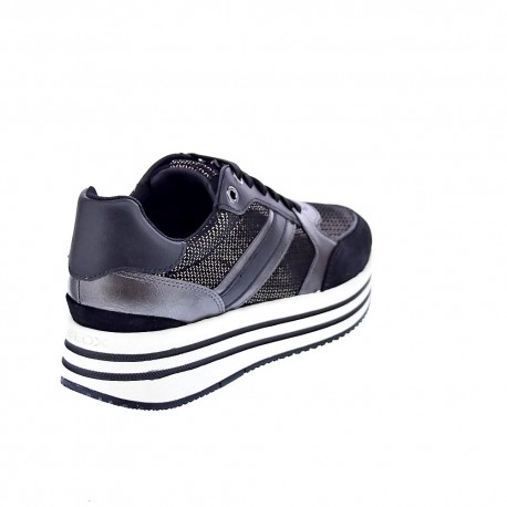 Zapatillas Geox zapatos Mujer modelo Kency Negro 