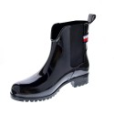 Botines Tommy Hilfiger zapatos Mujer modelo Rainboot Negro 