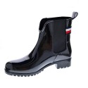 Botines Tommy Hilfiger zapatos Mujer modelo Rainboot Negro 
