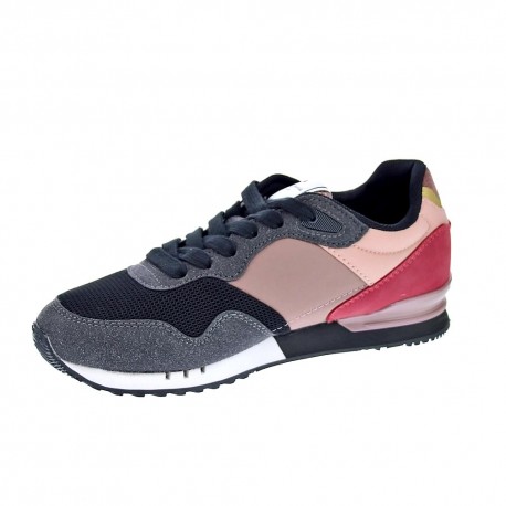 Zapatillas Pepe Jeans zapatos Mujer modelo London W Negro 