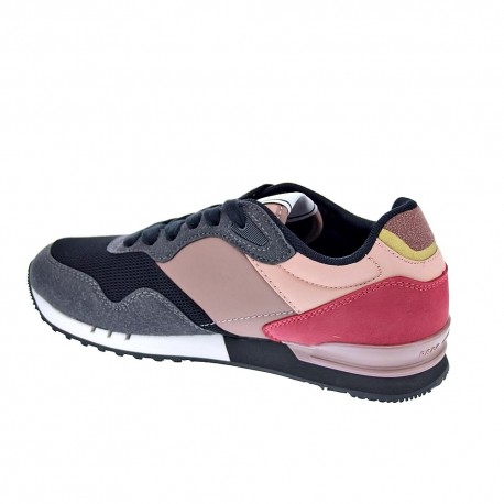 Zapatillas Pepe Jeans zapatos Mujer modelo London W Negro 