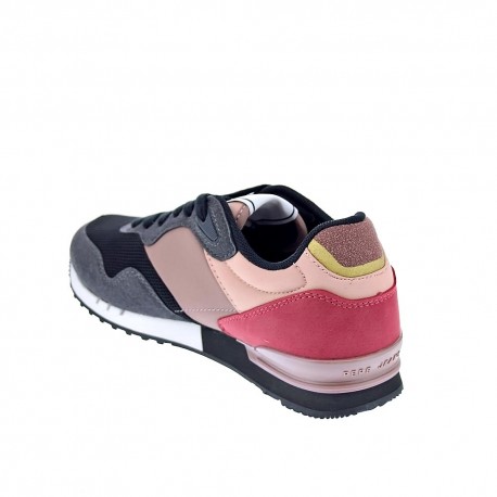 Zapatillas Pepe Jeans zapatos Mujer modelo London W Negro 