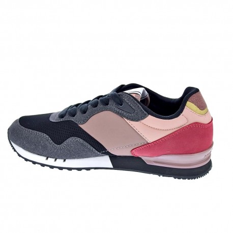 Zapatillas Pepe Jeans zapatos Mujer modelo London W Negro 