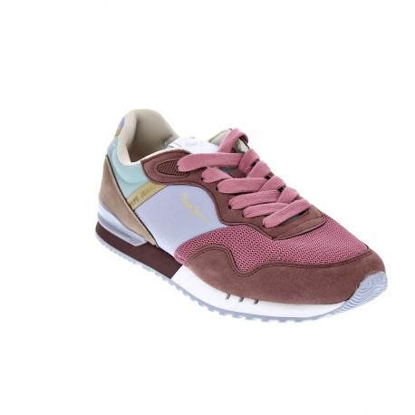 Zapatillas Pepe Jeans zapatos Mujer modelo London W Rojo 