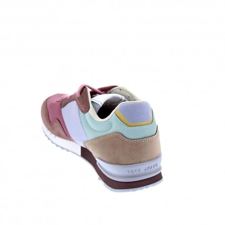 Zapatillas Pepe Jeans zapatos Mujer modelo London W Rojo 