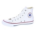 Zapatillas botas Converse zapatos Mujer modelo Chuck Taylor All Star piel sin plataforma Blanco Cordón