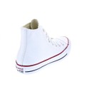Zapatillas botas Converse zapatos Mujer modelo Chuck Taylor All Star piel sin plataforma Blanco Cordón