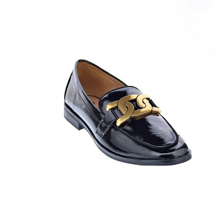 Mocasines La Strada zapatos Mujer modelo 2200127 Negro 