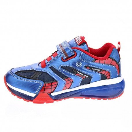 Zapatillas Geox zapatos Niño modelo Bayonyc Azul 