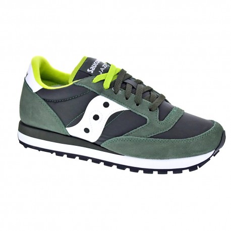 Zapatillas Saucony zapatos Hombre modelo Jazz Verde 