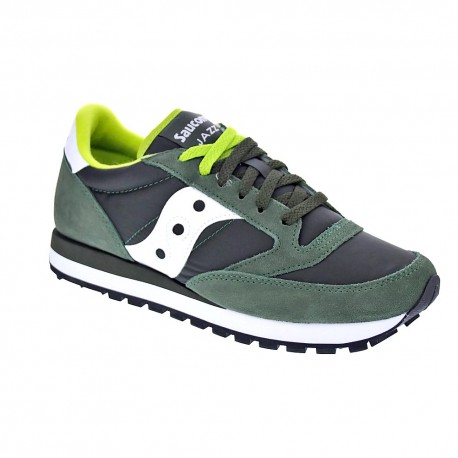 Zapatillas Saucony zapatos Hombre modelo Jazz Verde 