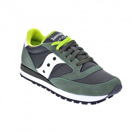 Zapatillas Saucony zapatos Hombre modelo Jazz Verde 