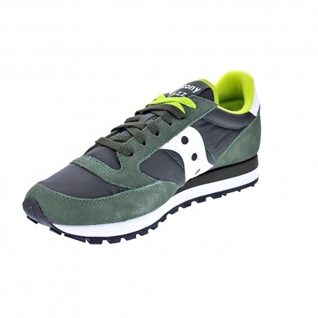 Zapatillas Saucony zapatos Hombre modelo Jazz Verde 