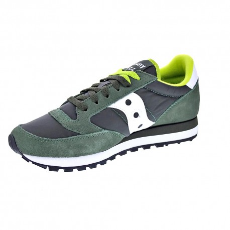 Zapatillas Saucony zapatos Hombre modelo Jazz Verde 