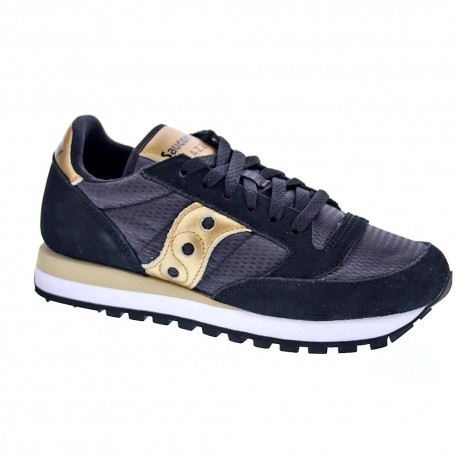 Zapatillas Saucony zapatos Mujer modelo Jazz Negro 