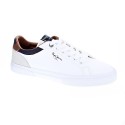 Zapatillas Pepe Jeans zapatos Hombre modelo Kenton Blanco Elástico