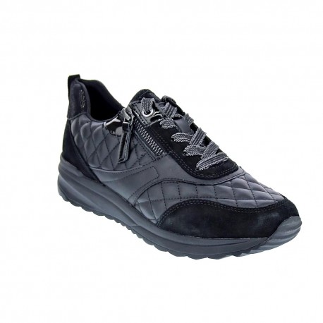 Zapatillas Geox zapatos Mujer modelo Airell Negro 