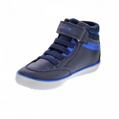 Botines Geox zapatos Niño modelo Gisli Azul 