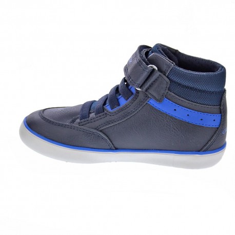 Botines Geox zapatos Niño modelo Gisli Azul 