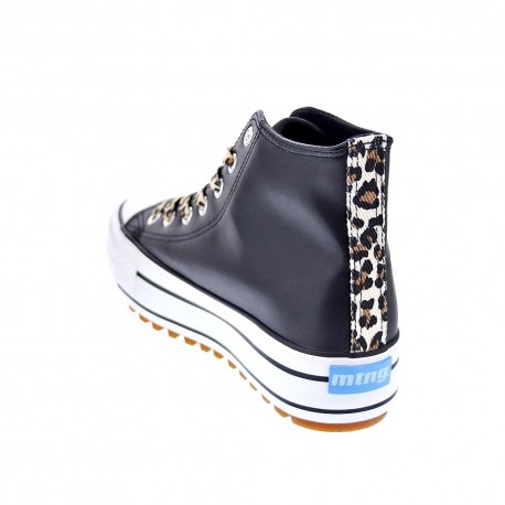 Zapatillas botas Mtng zapatos Mujer modelo Bigger Negro 