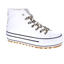 Zapatillas botas Mtng zapatos Mujer modelo Bigger Blanco 